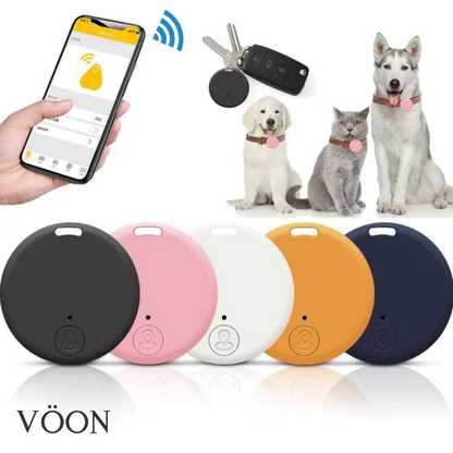 Localizador Inteligente Bluetooth VÖON – Rastreador Antipérdida para Llaves, Móvil, Cartera y Mascotas