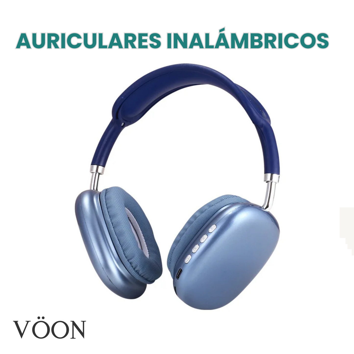 Auriculares Inalámbricos VÖON – Bluetooth con Cancelación de Ruido y Control Táctil