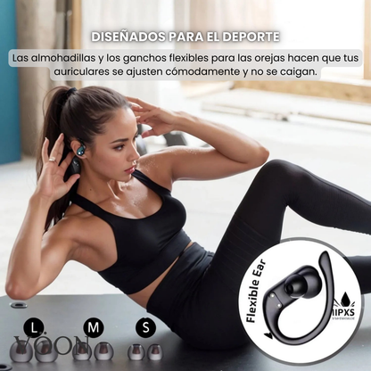 Auriculares Deportivos VÖON con 48H de Autonomía y Control Táctil