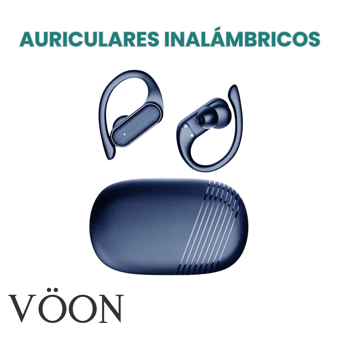 Auriculares Deportivos VÖON con 48H de Autonomía y Control Táctil
