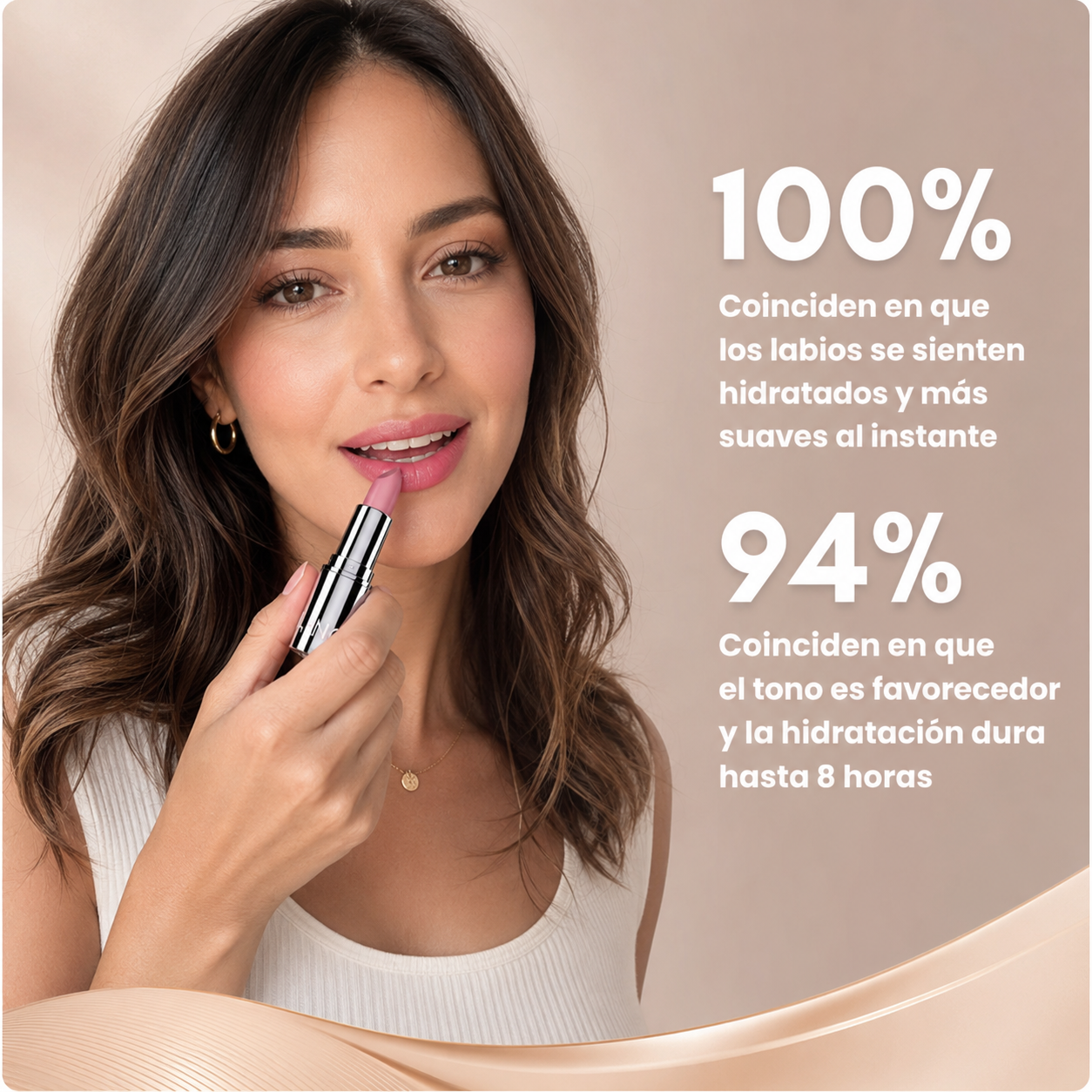 AuraTint™ — Labial pH que realza tu tono natural
