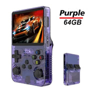 R36S Retro Handheld Video Game Console Classic Games Open Source Linux System Games Players 3.5Inch IPS Screen