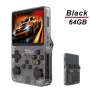 R36S Retro Handheld Video Game Console Classic Games Open Source Linux System Games Players 3.5Inch IPS Screen
