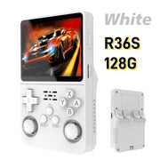 R36S Retro Handheld Video Game Console Classic Games Open Source Linux System Games Players 3.5Inch IPS Screen
