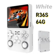 R36S Retro Handheld Video Game Console Classic Games Open Source Linux System Games Players 3.5Inch IPS Screen